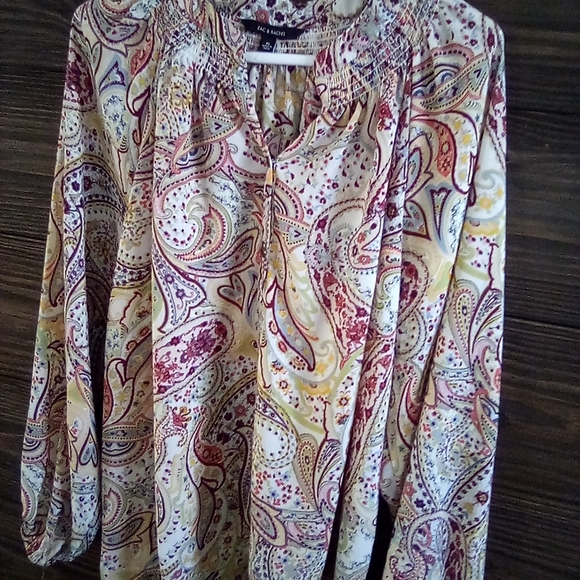 Zac and Rachel sz xl blouse - Picture 4 of 4
